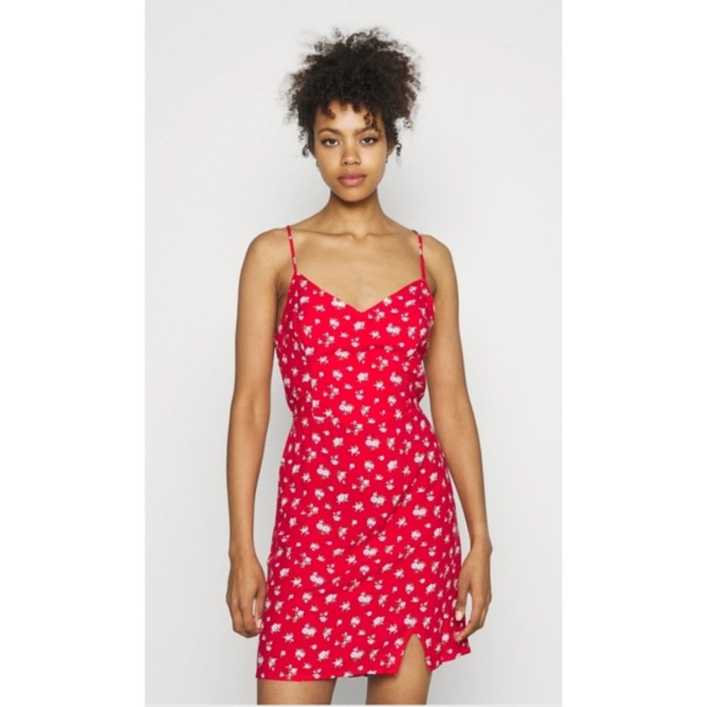 HOLLISTER FLORAL DRESS MINI